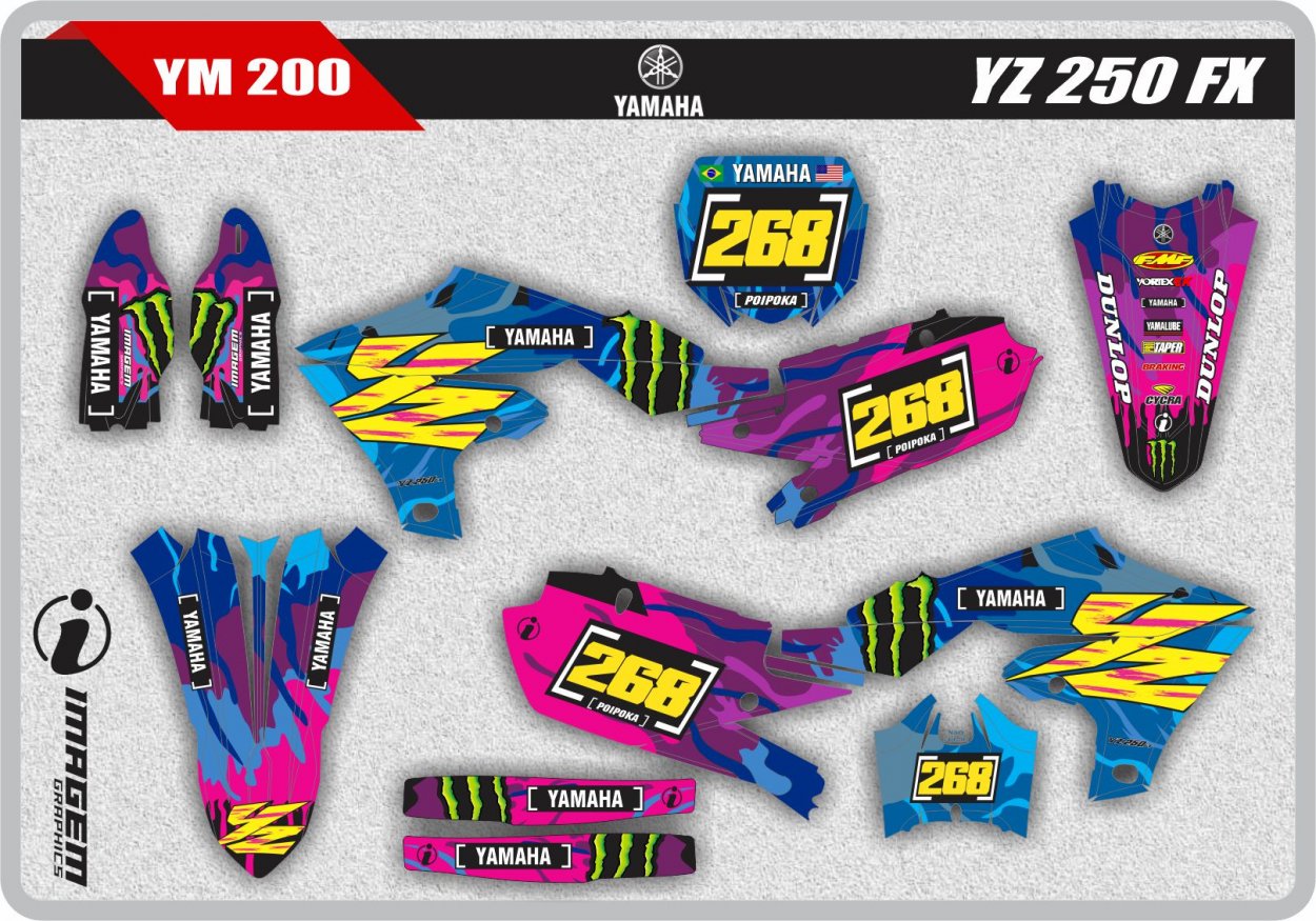 YM 200 YZ 250 FX
