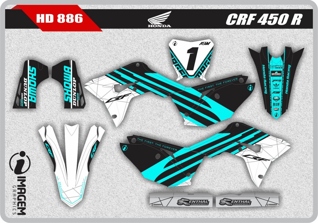 HD 886 CRF 450 R
