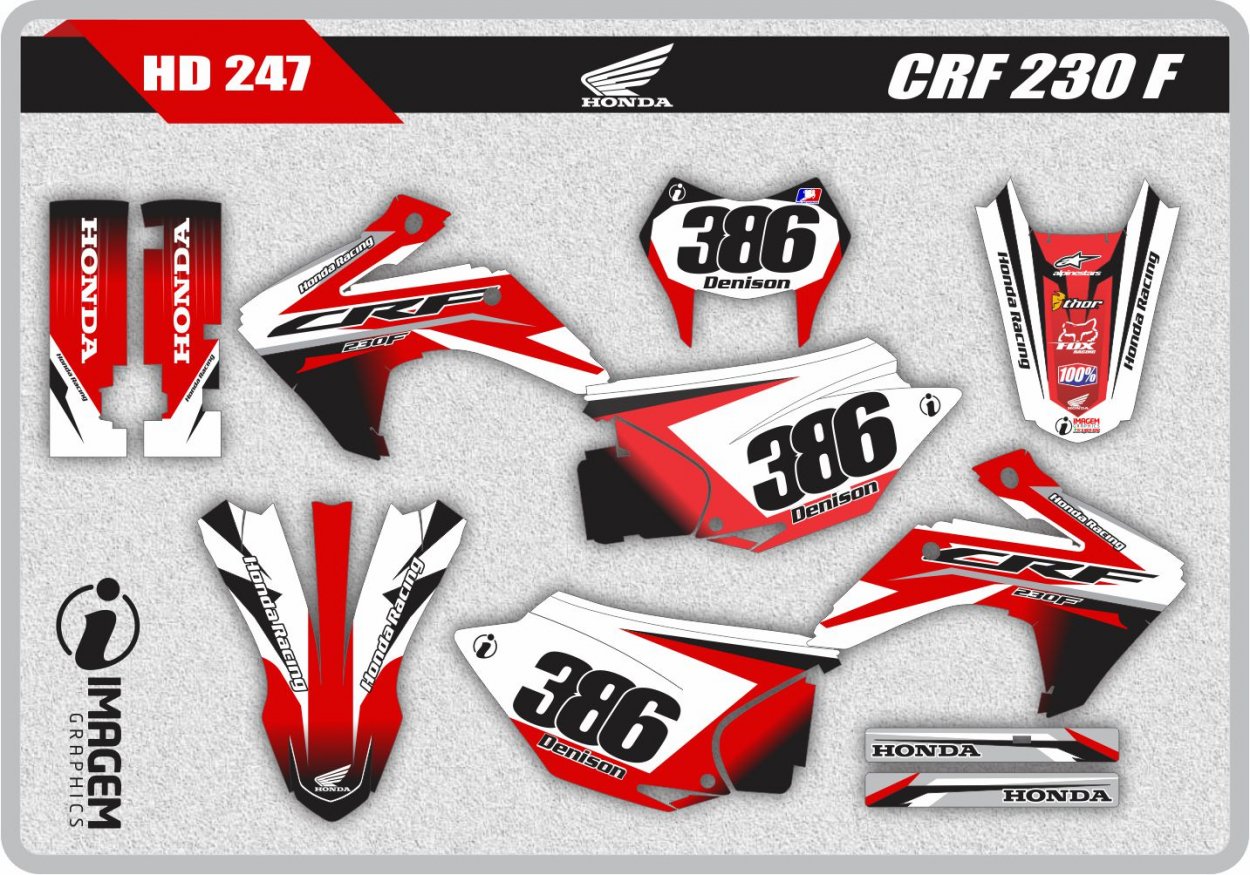 HD 247  CRF 250 X 