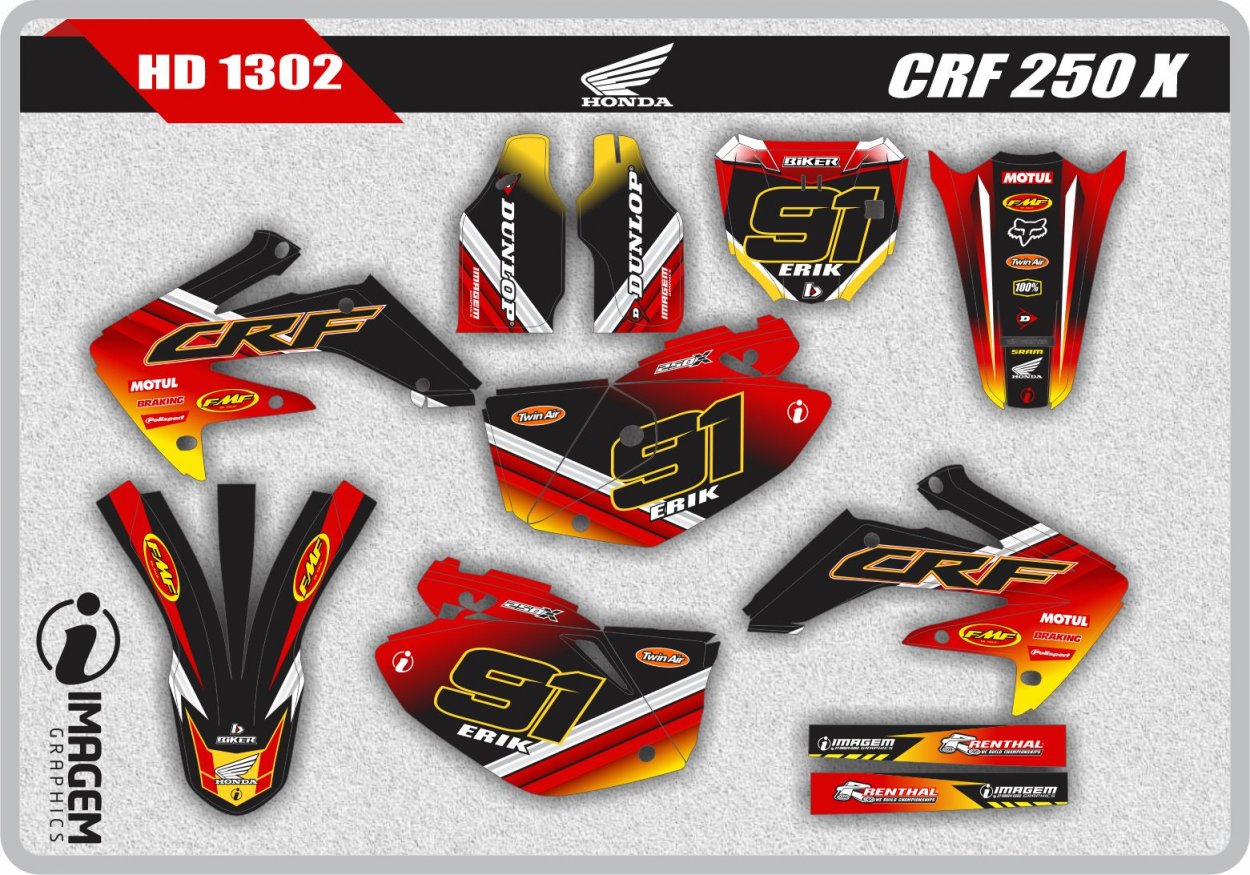 HD 1302 CRF 250 X