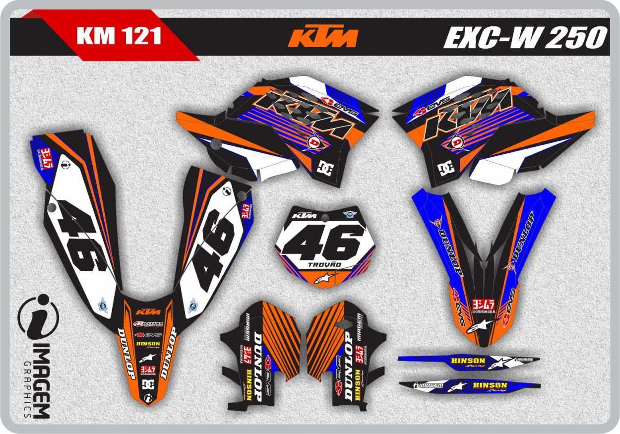 KM 121 KTM EXC-W 250