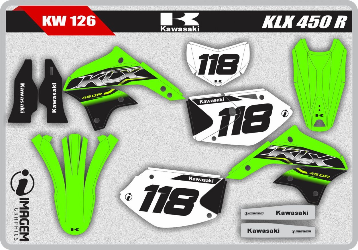 KW 126 KLX 450 R