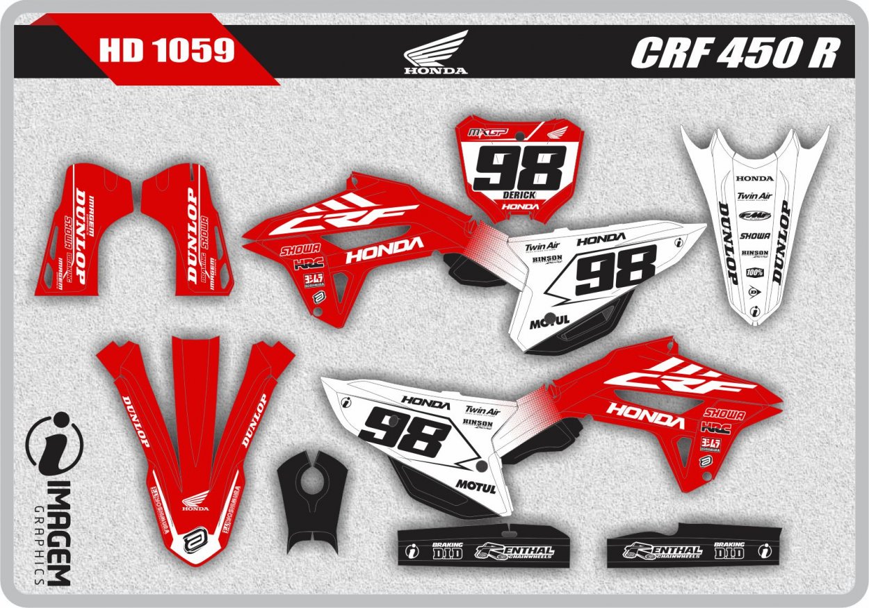 HD 1059 CRF 450 R