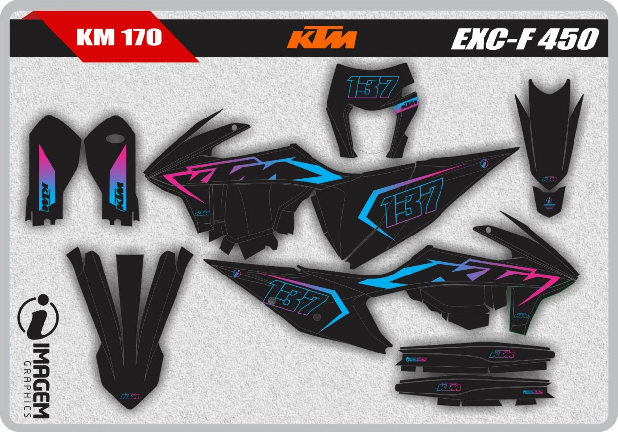 KM 170 KTM EXC-F 450