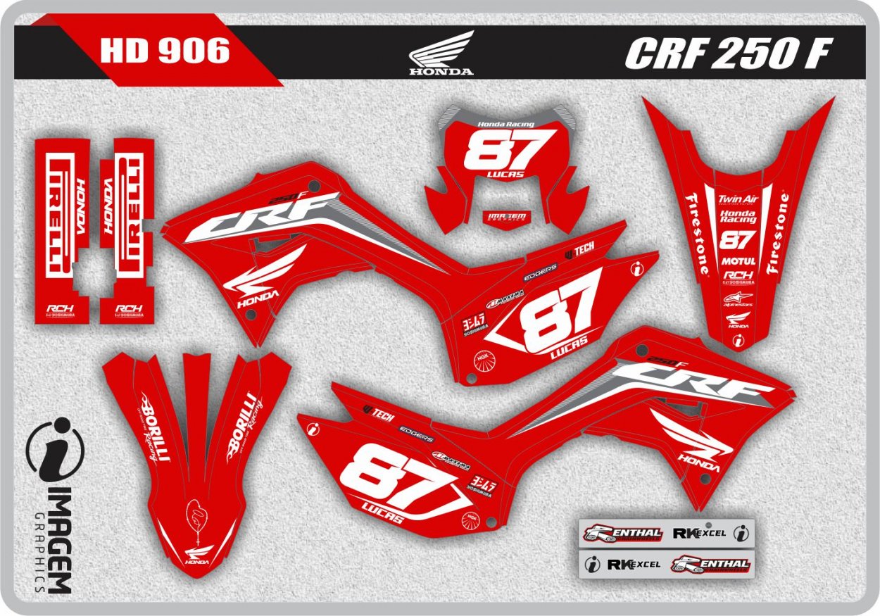 HD 906 CRF 250 F