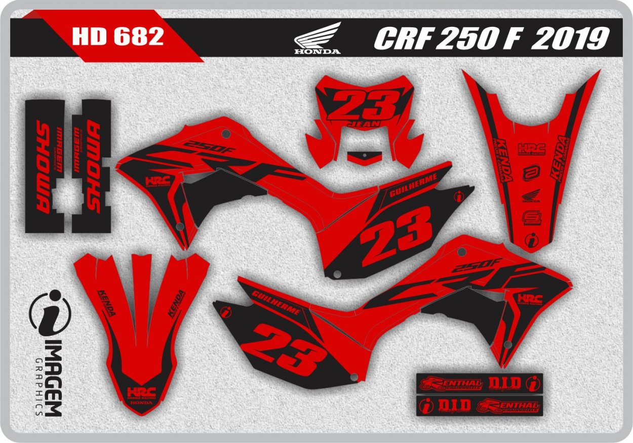 HD 682 CRF 250 F 