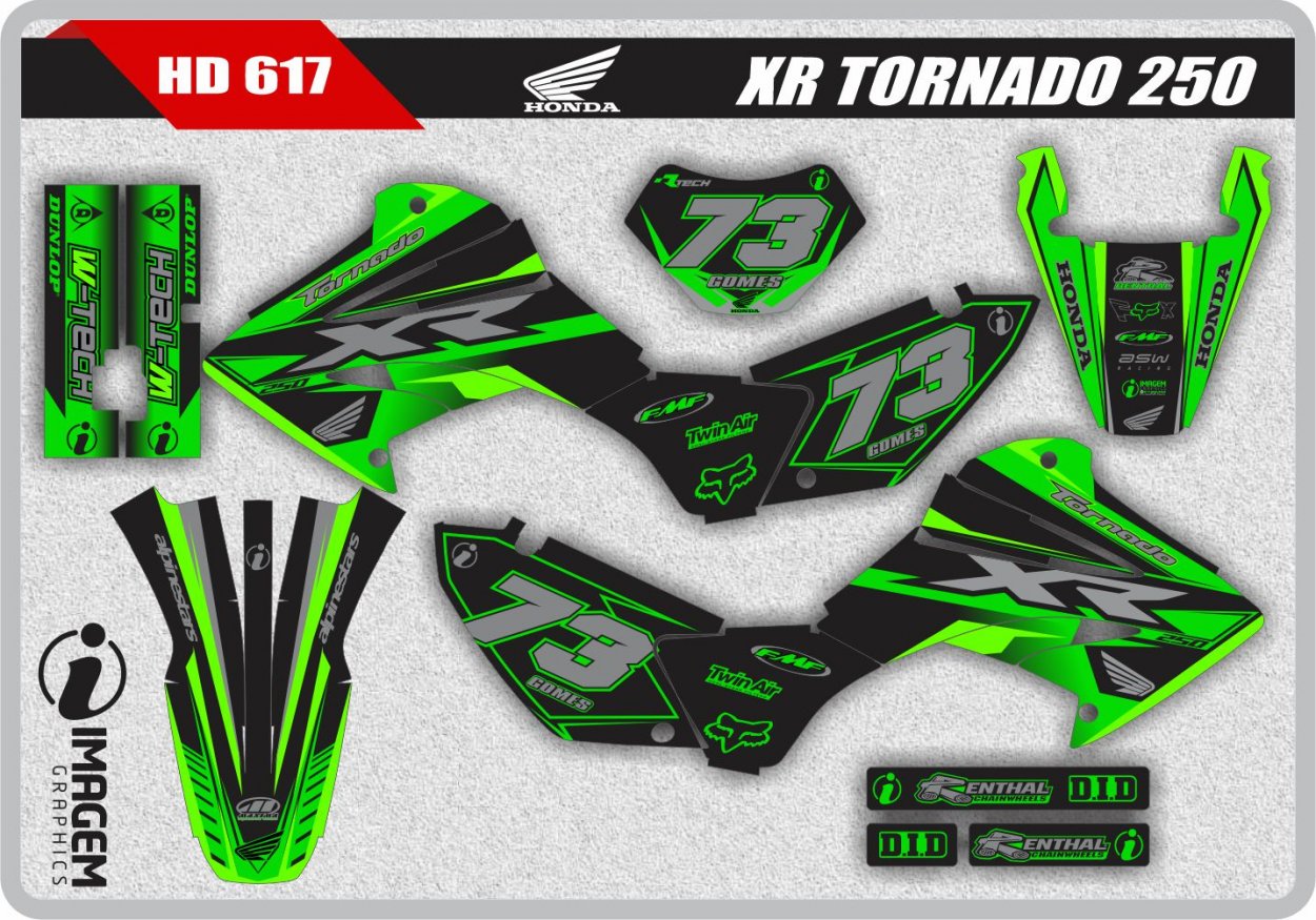HD 617 XR TORNADO 250