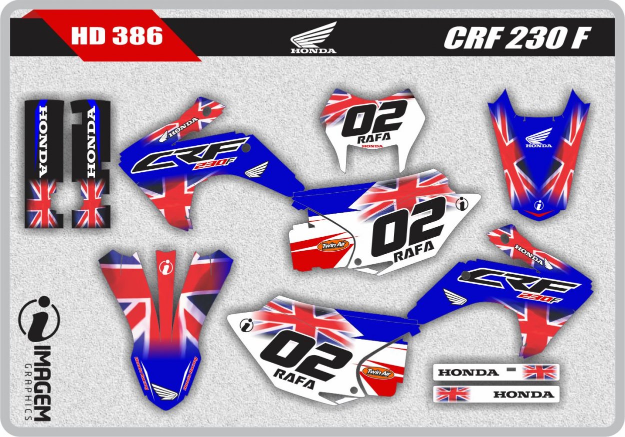 HD 386 CRF 230 F