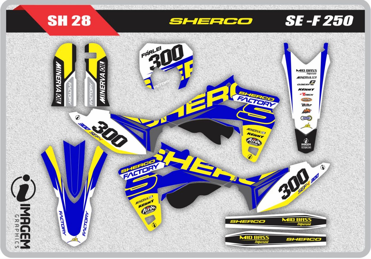 SH 28 SHERCO  250 / 300