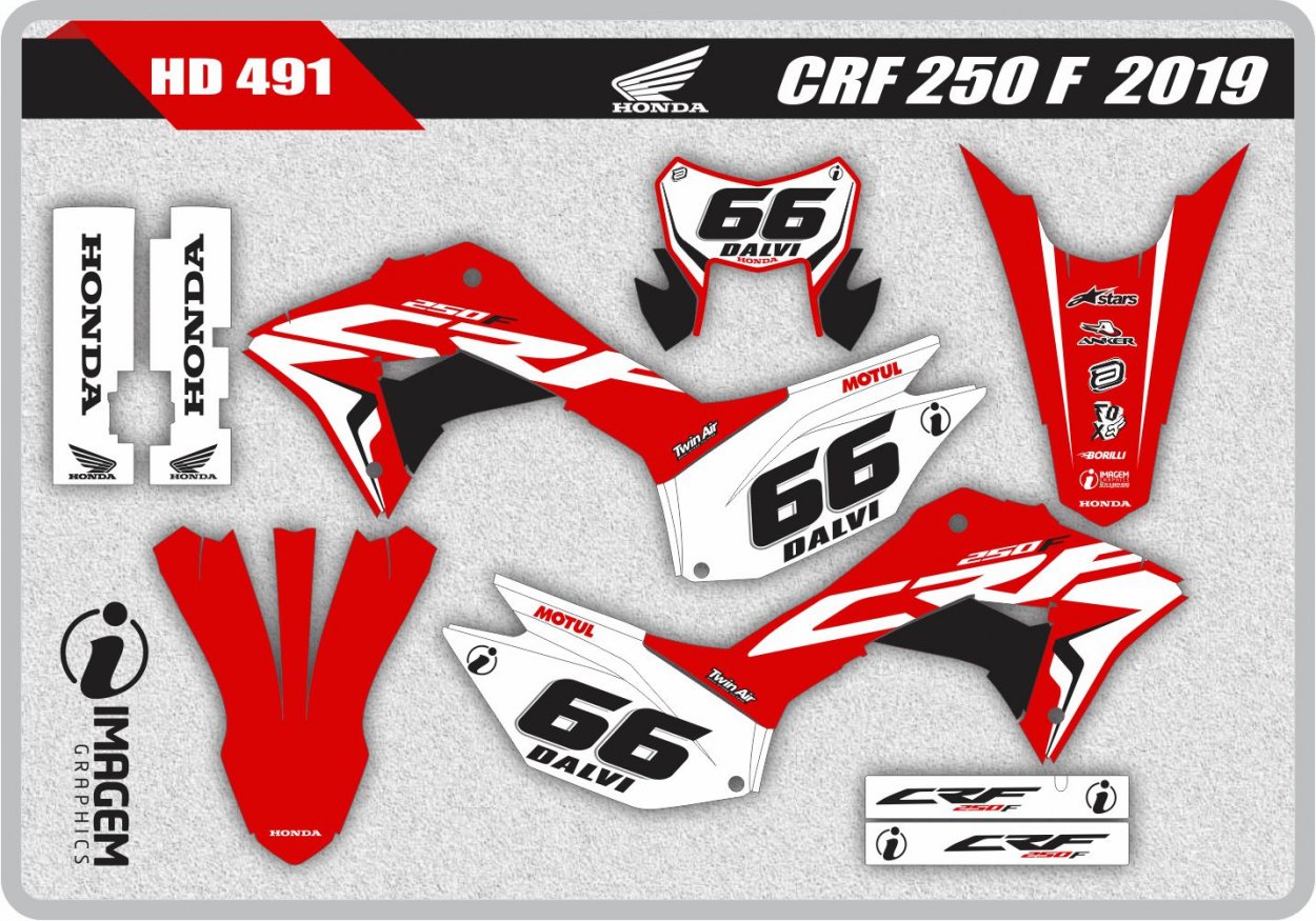 HD 491 CRF 250 F 2019