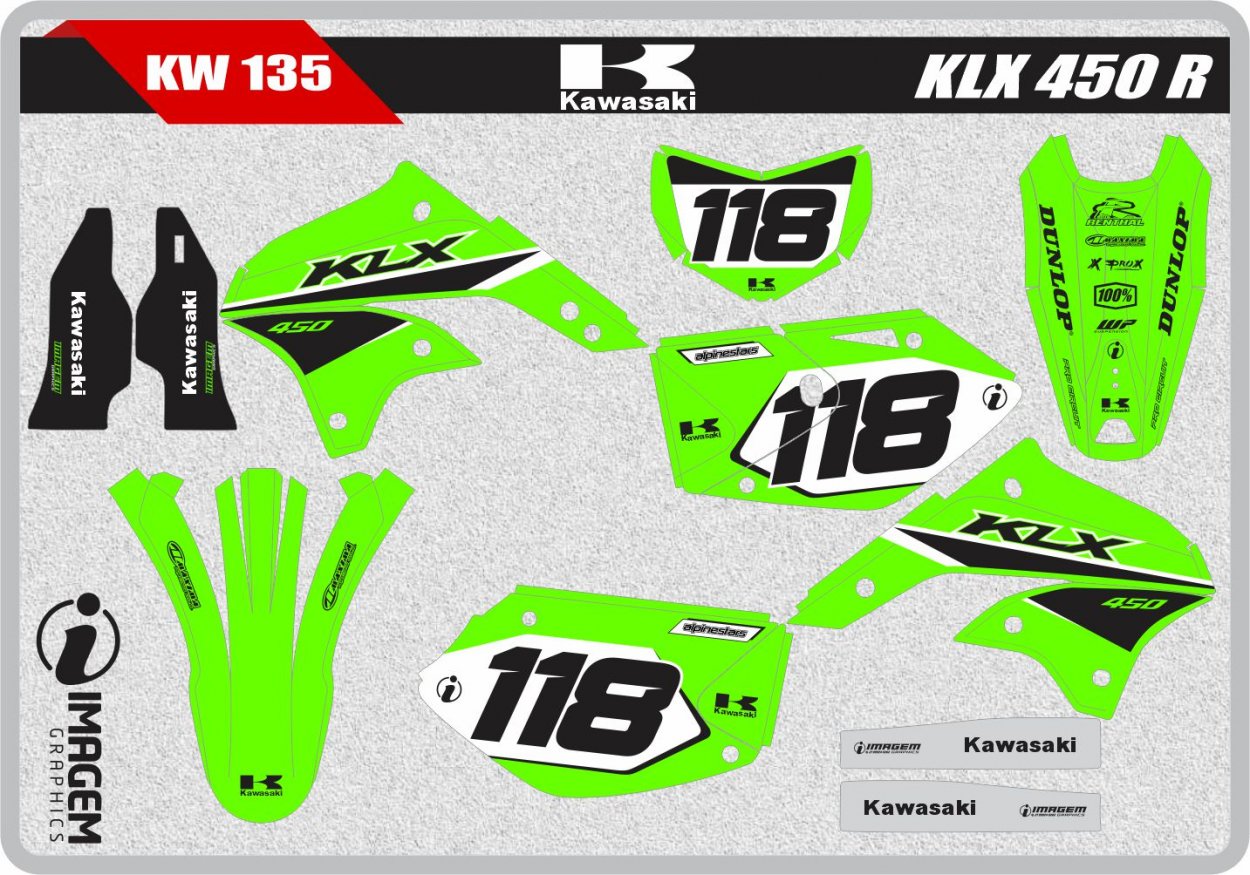 KW 135 KLX 450 R