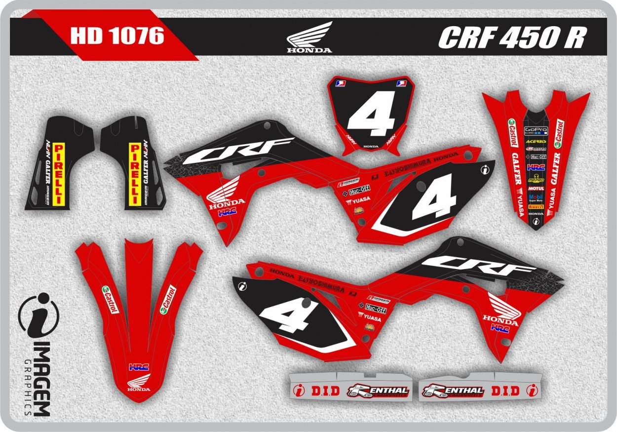 HD 1076 CRF 450 R