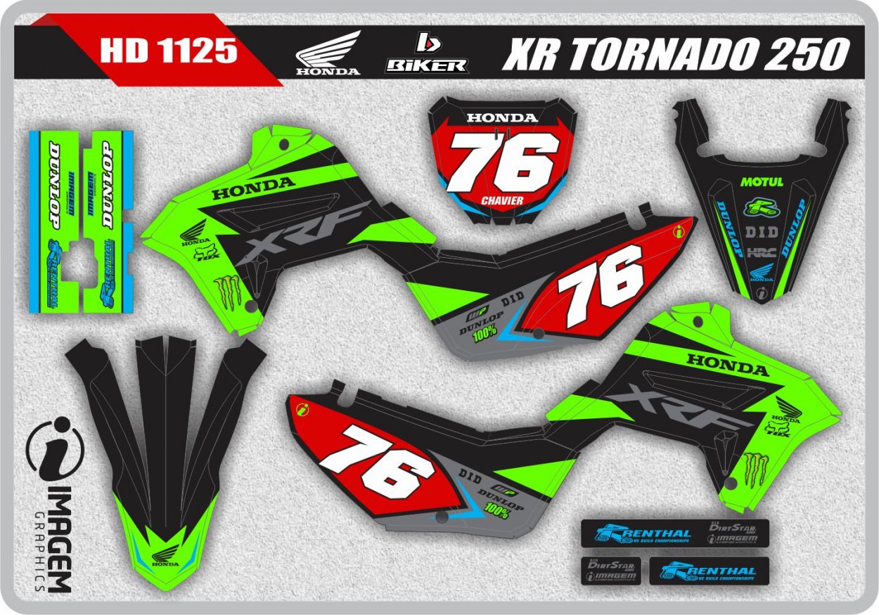 HD 1125 XR TORNADO 250