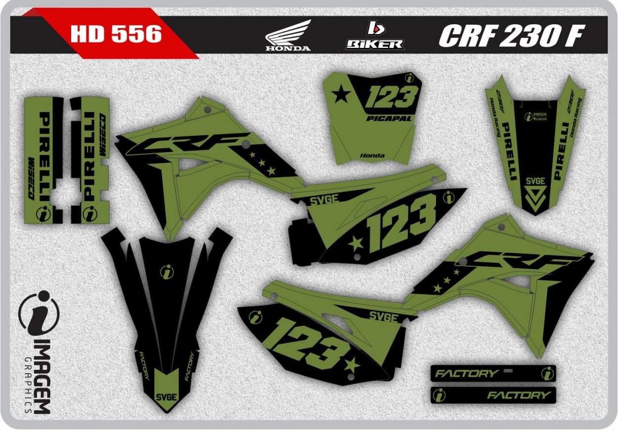 HD 556 CRF 230 F 