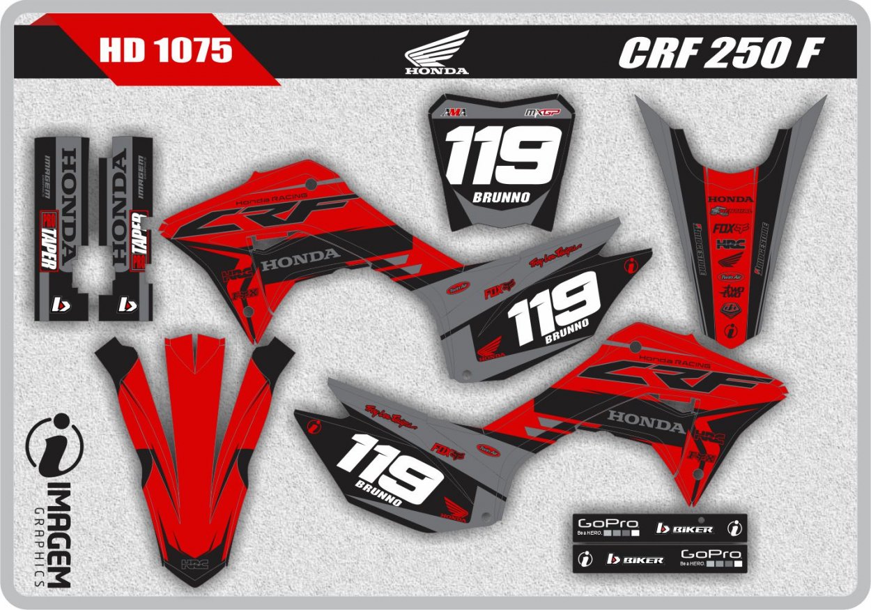 HD 1075 CRF 250 F