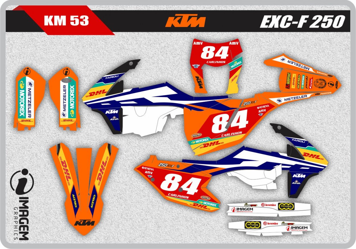 KM 53 KTM XCF-W 250 2017