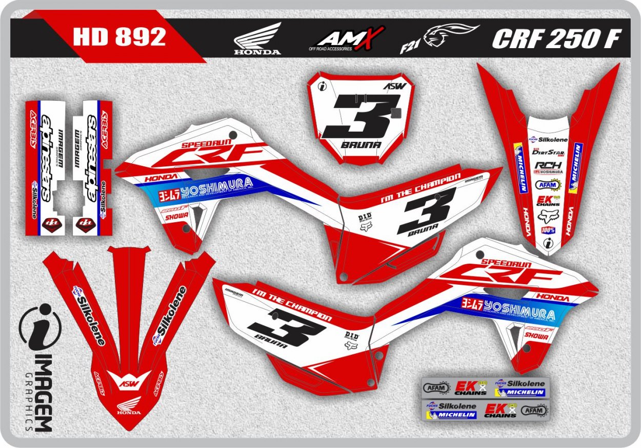 HD 892 CRF 250 F