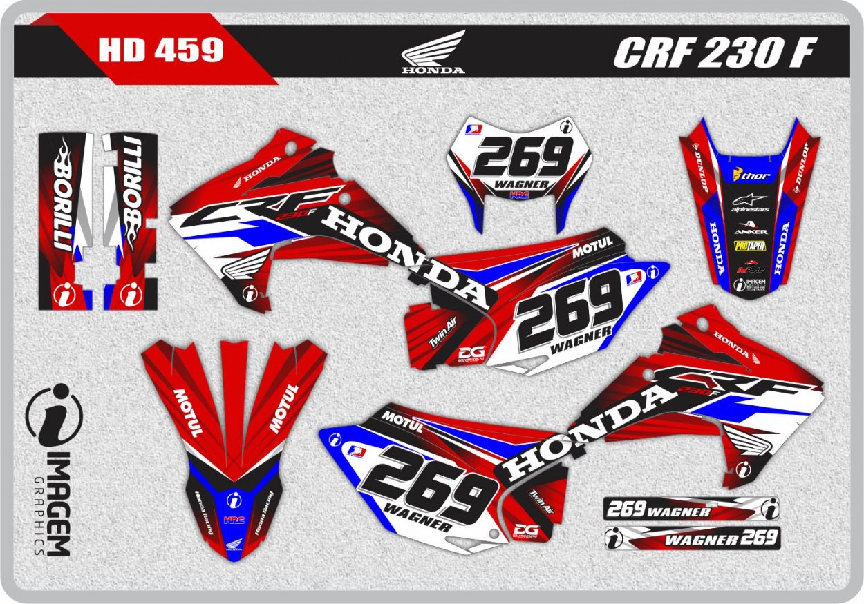 HD 459 CRF 230 F