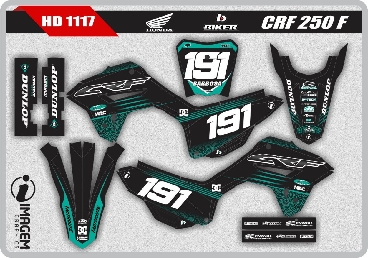 HD 1117 CRF 250 F