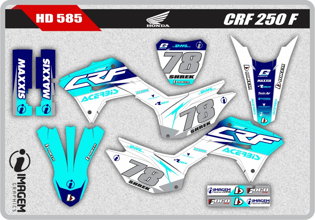 HD 585 CRF 250 F 