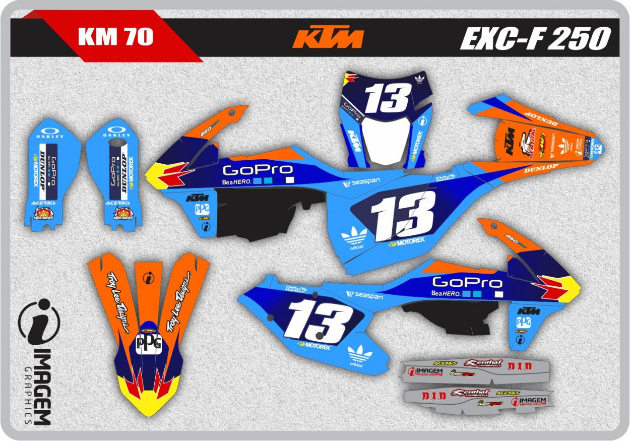 KM 70 KTM EXC-F 250