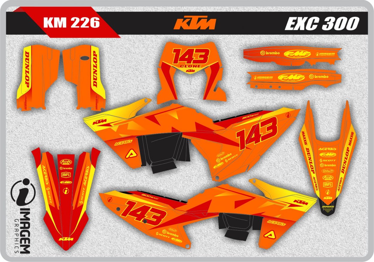 KM 226 KTM EXC 300