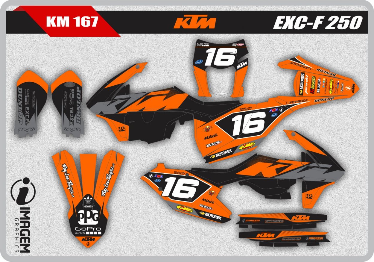 KM 167 KTM EXC-F 250