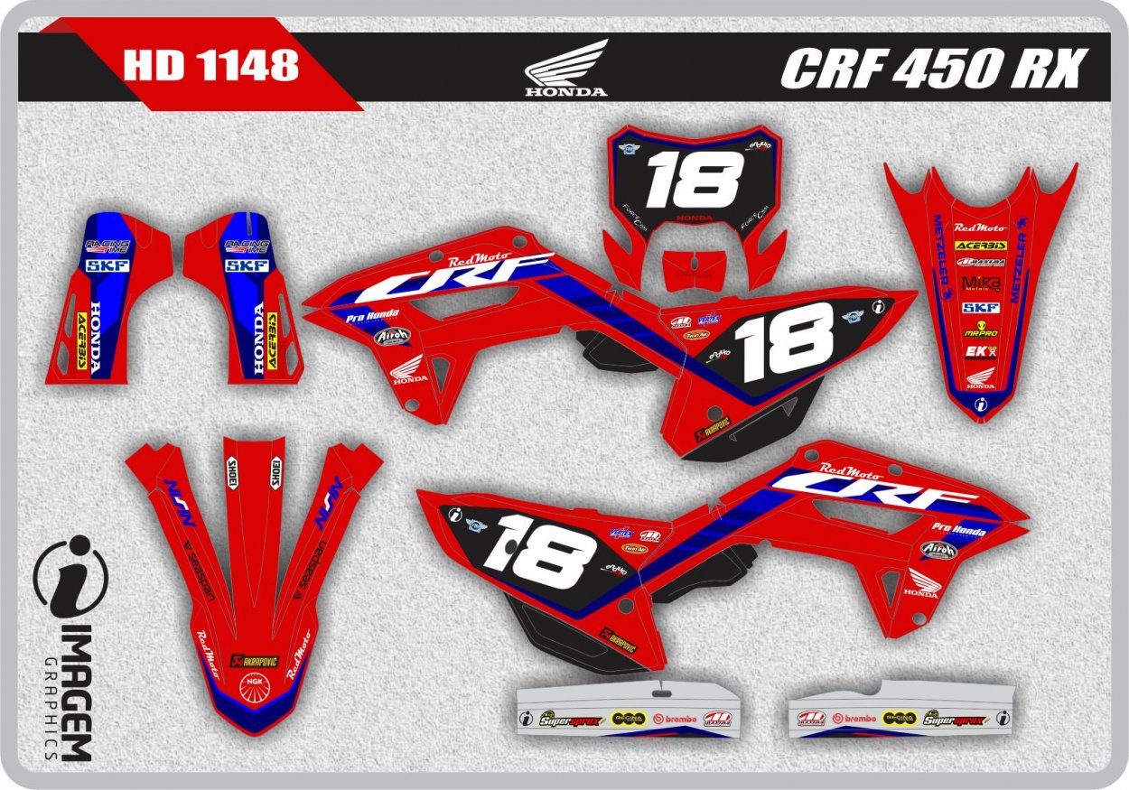 HD 1148 CRF 450 RX 