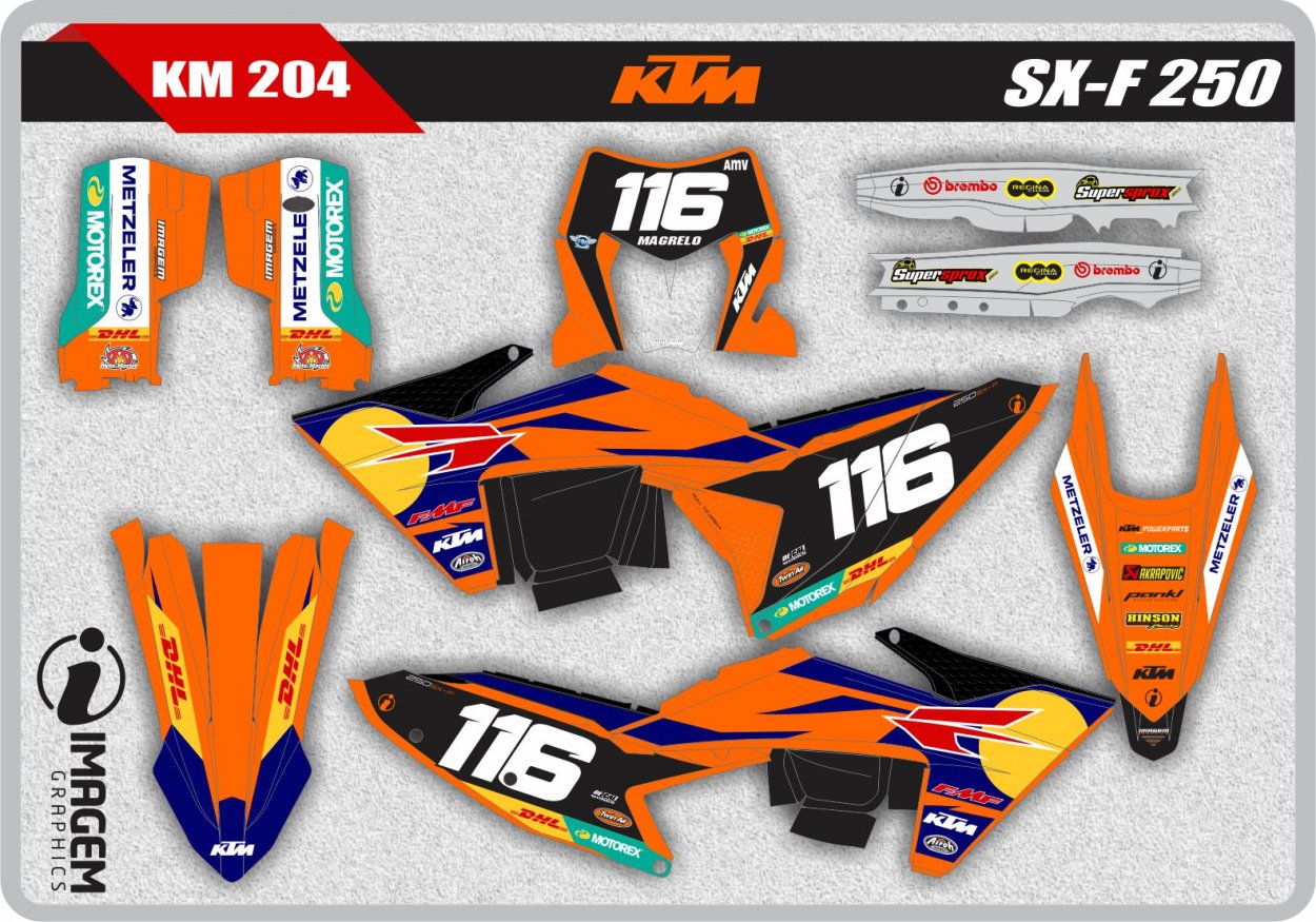 KM 204 KTM SX-F 250
