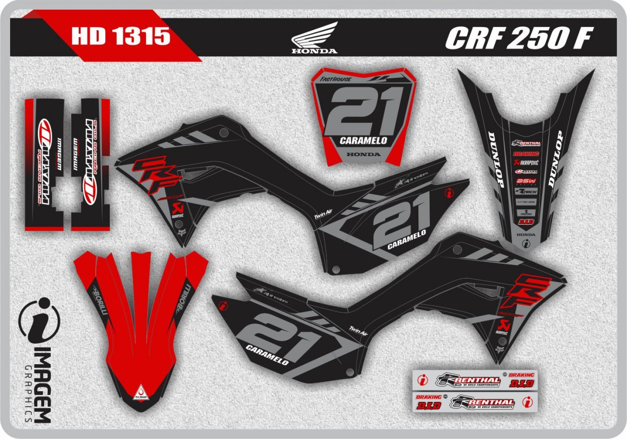 HD 1315 CRF 250 F