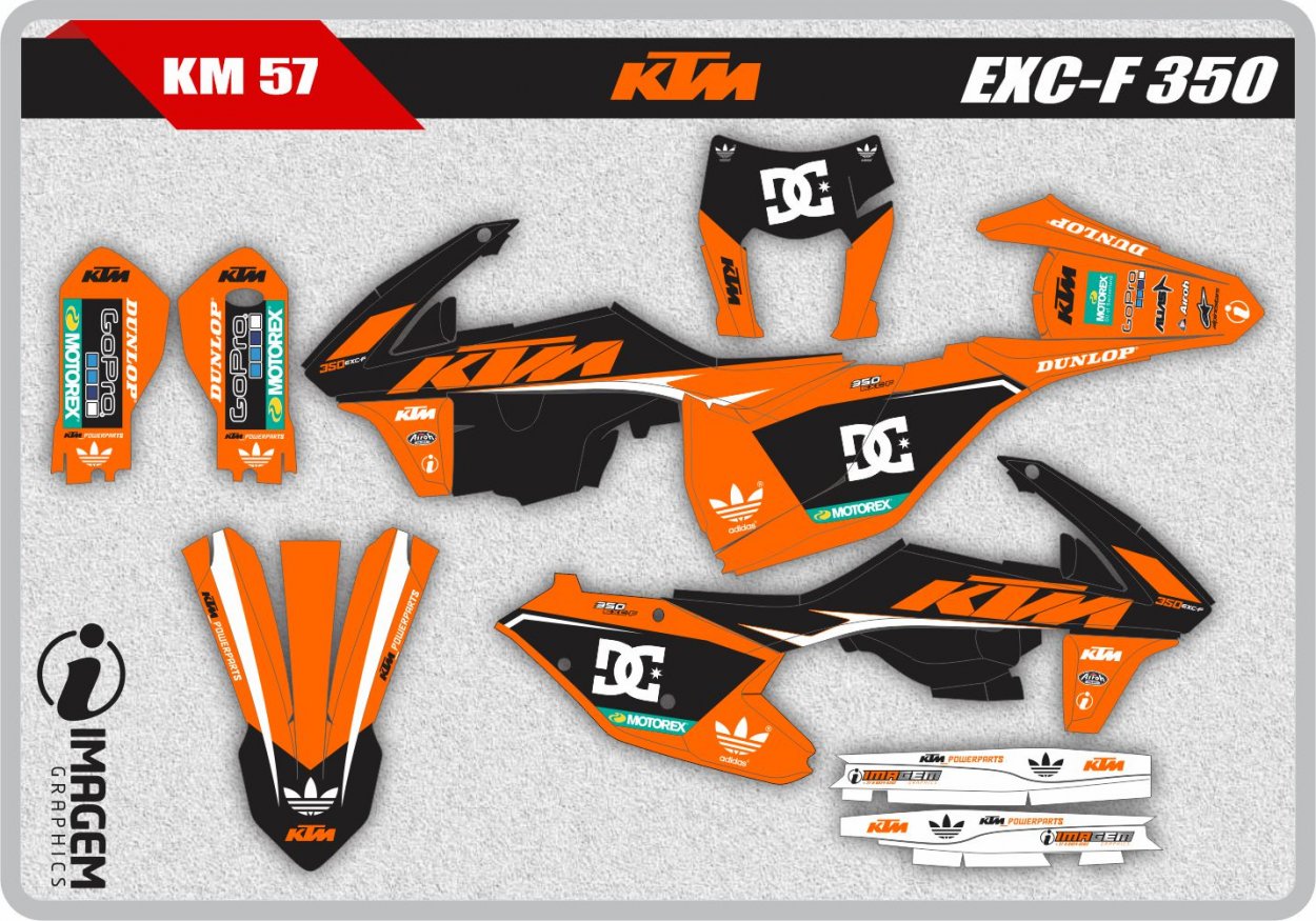KTM 57 KTM EXC-F 350