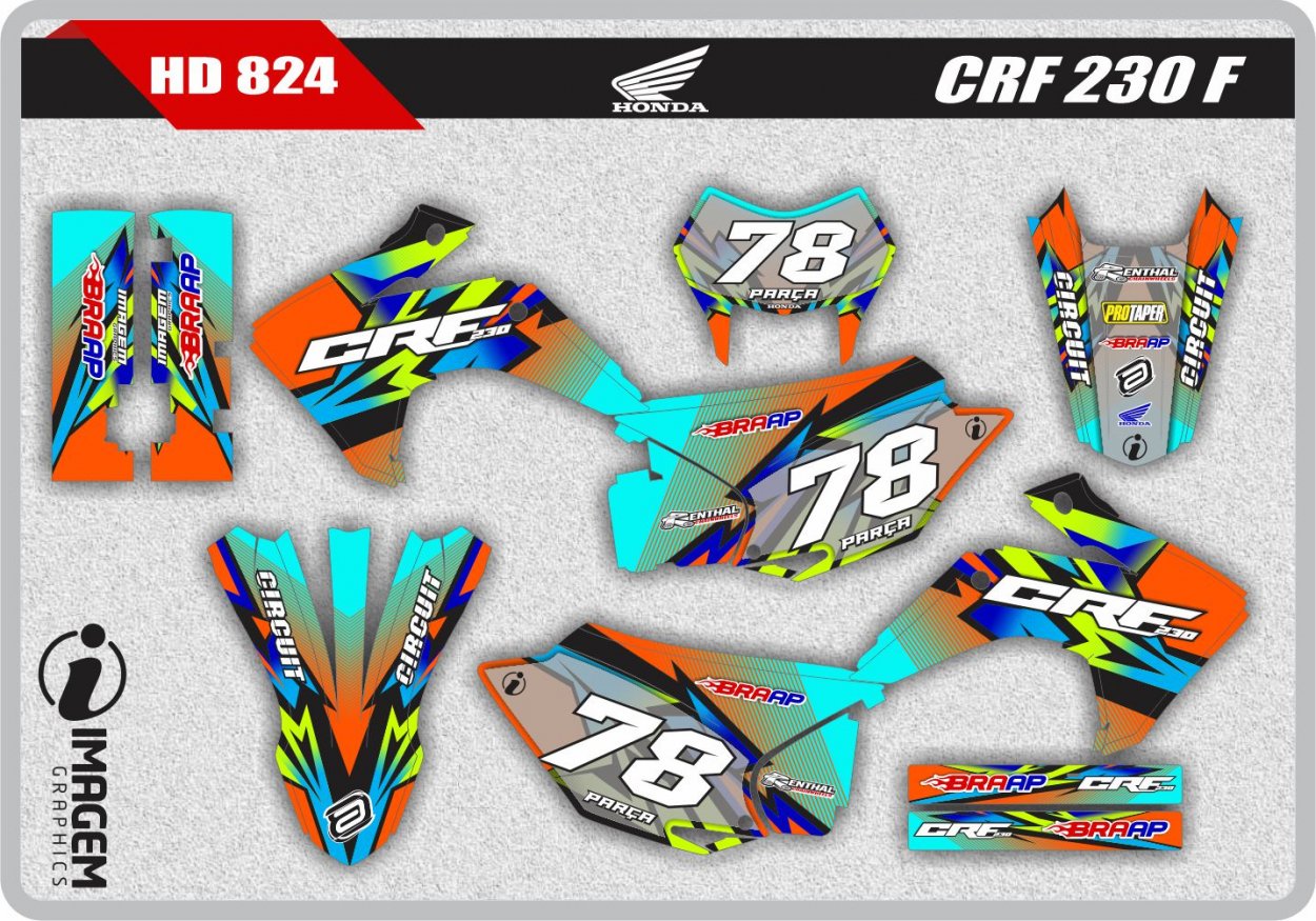 HD 824 CRF 230 F