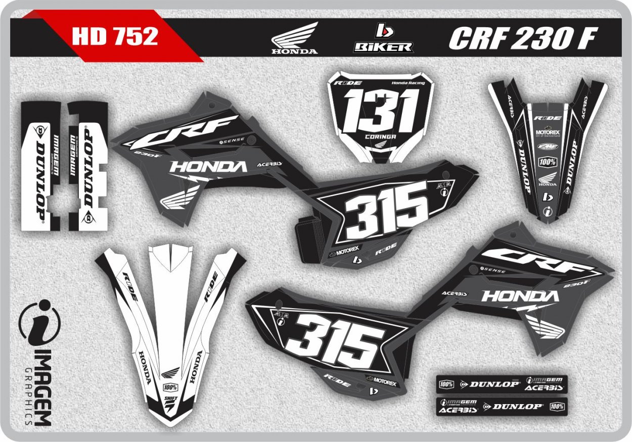 HD 752 CRF 230 F