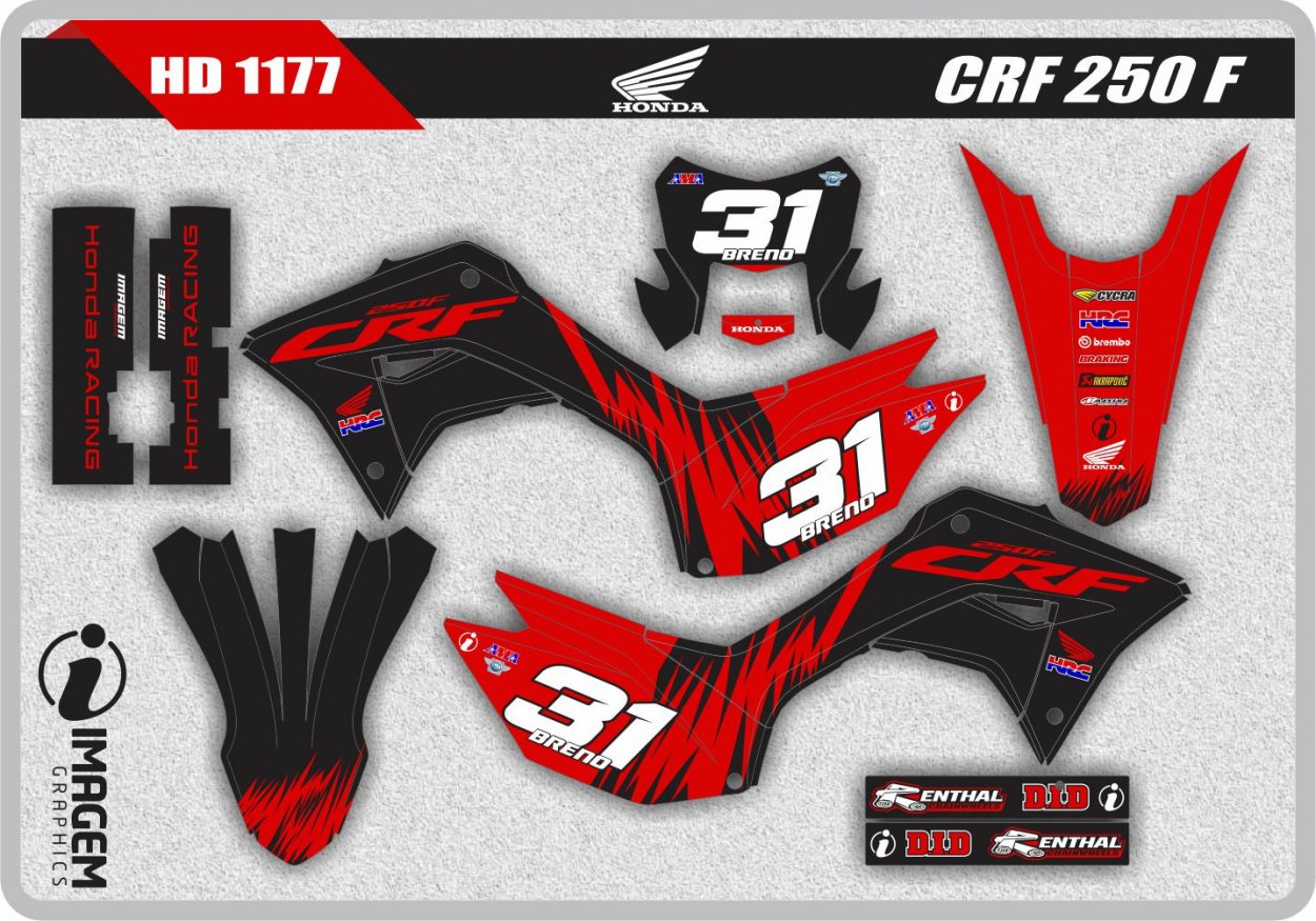 HD 1177 CRF 250 F
