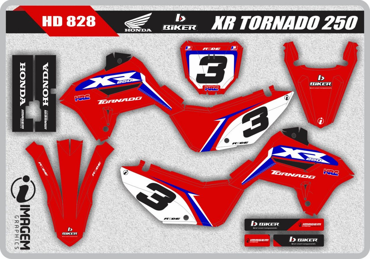 HD 828 XT TORNADO 250