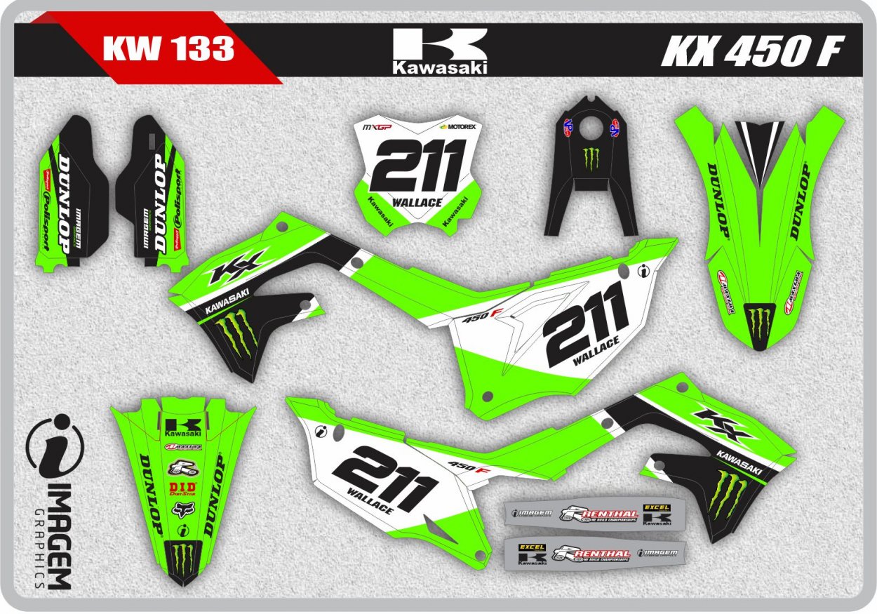 KW 133 KX 450 F