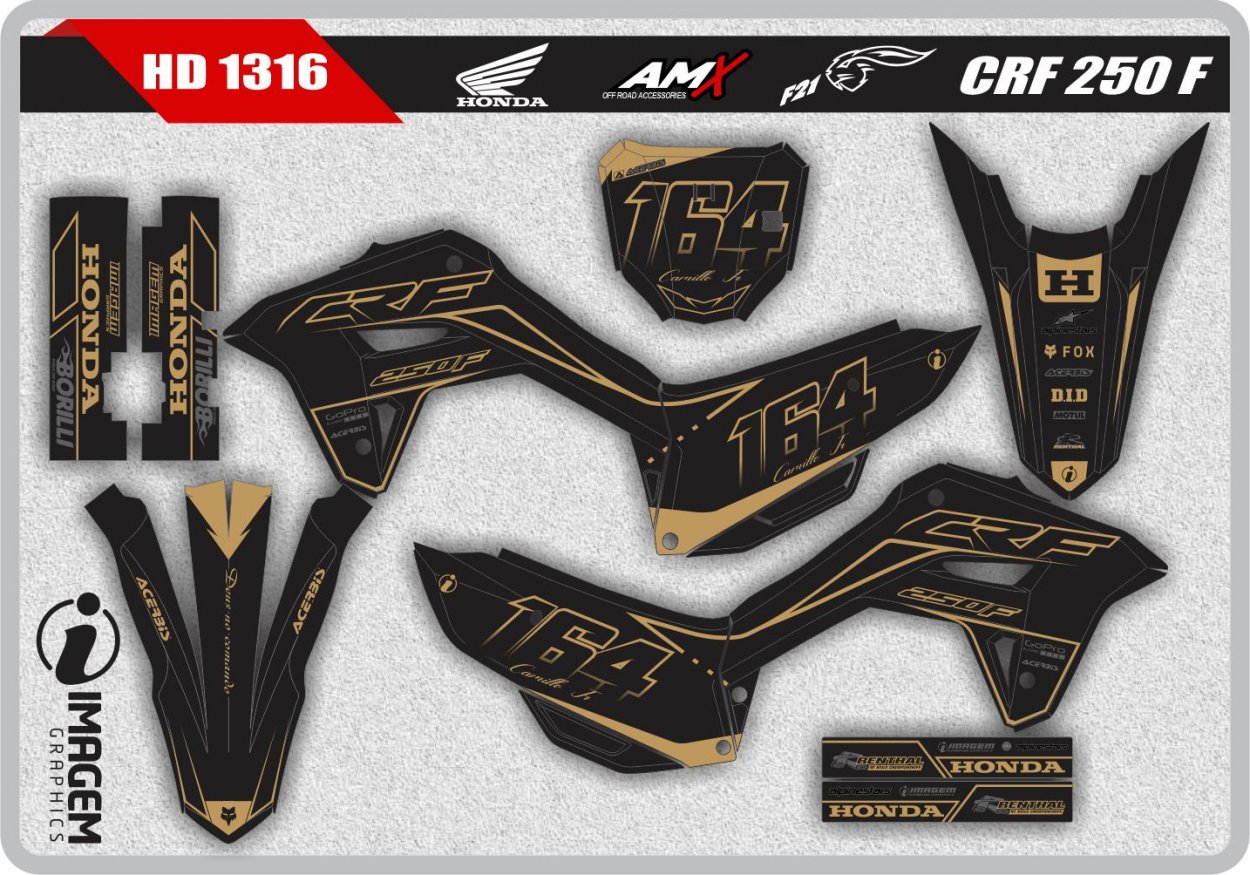 HD 1316 CRF 250 F