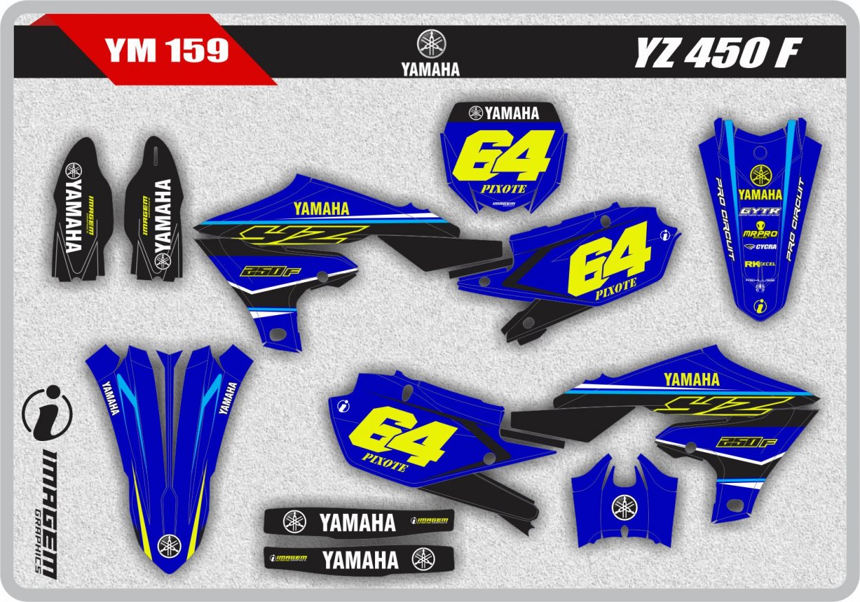 YM 159 YZ 450 F