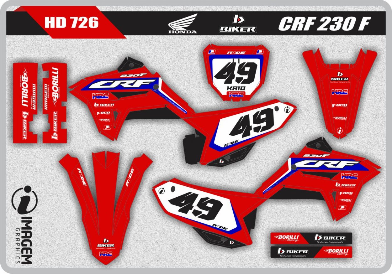 HD 726 CRF 230 F