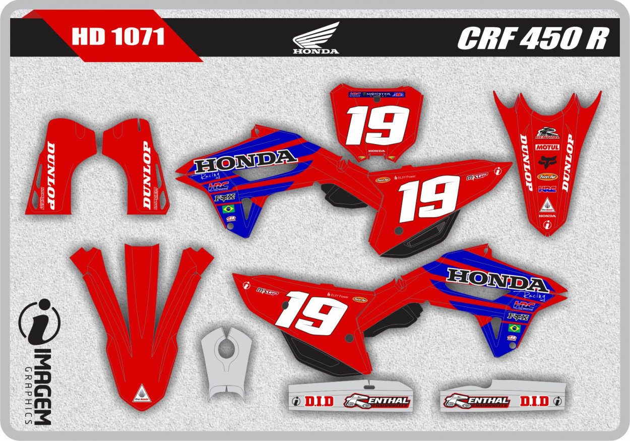 HD 1071 CRF 450 R