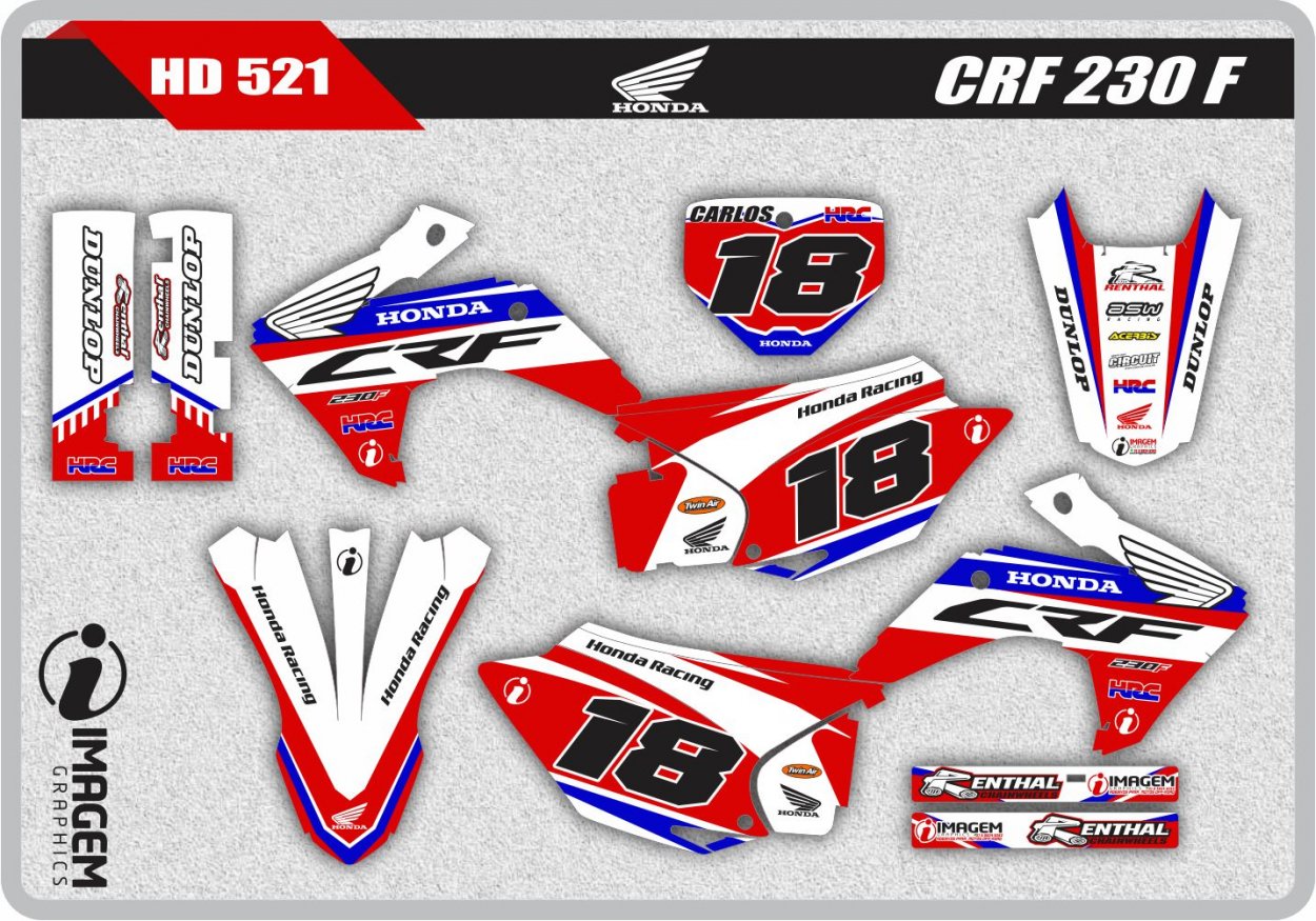 HD 521 CRF 230 F