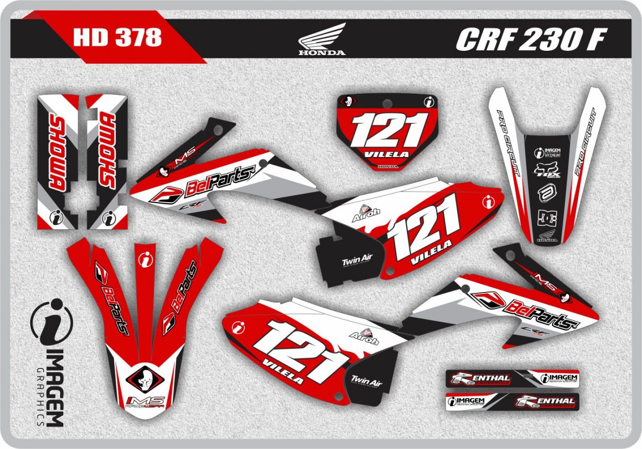 HD 378 CRF 230 F