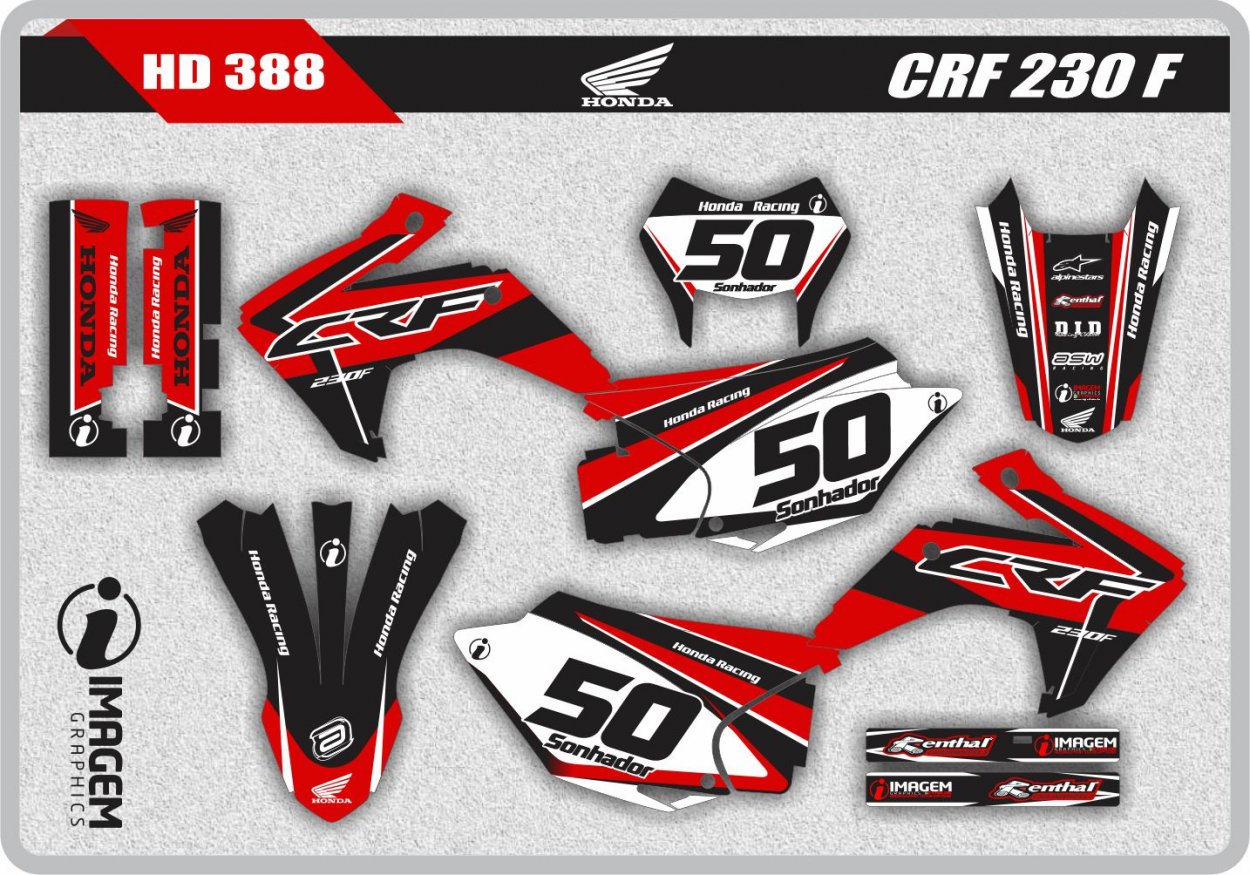 HD 388 CRF 230 F 