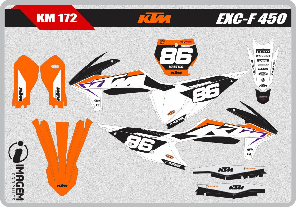 KM 172 KTM EXC-F 450