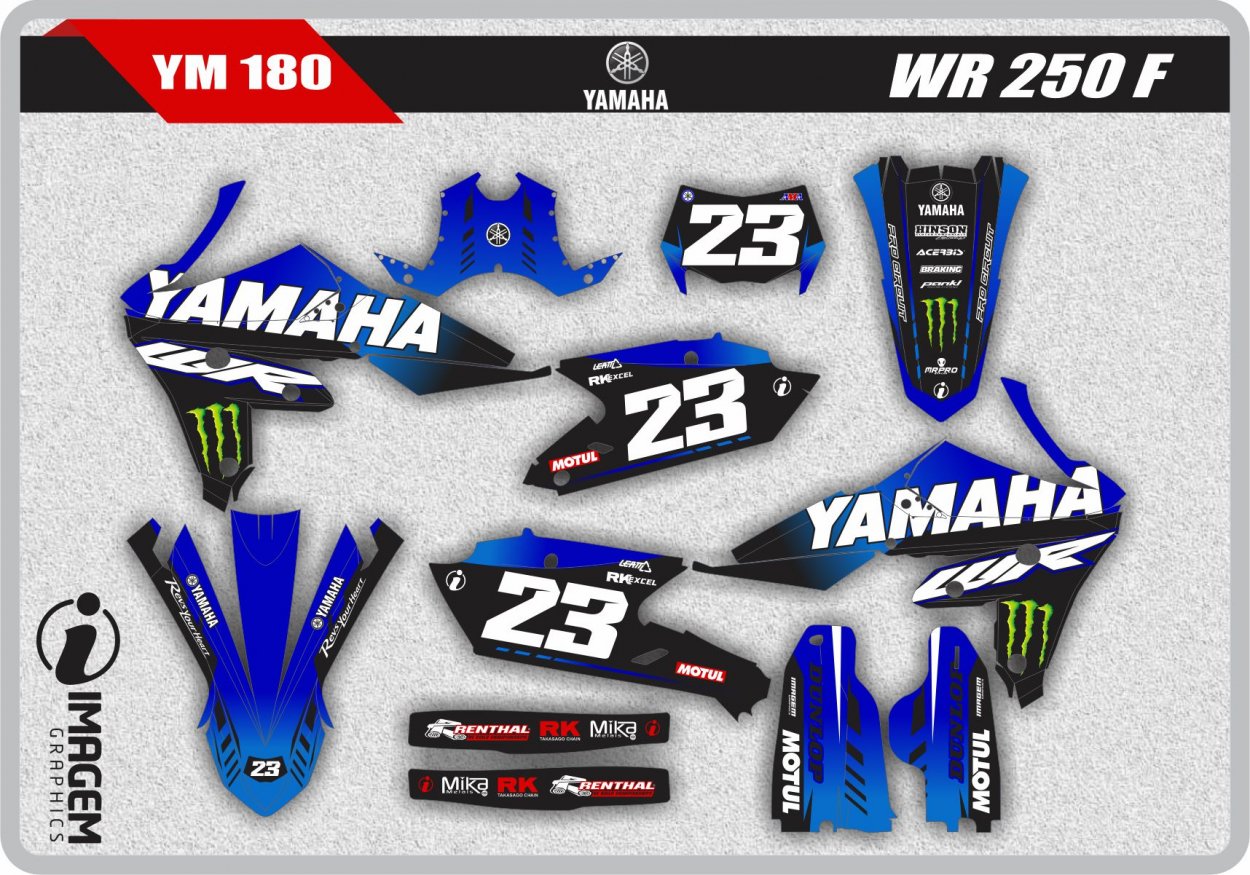 YM 180 WR 250 F
