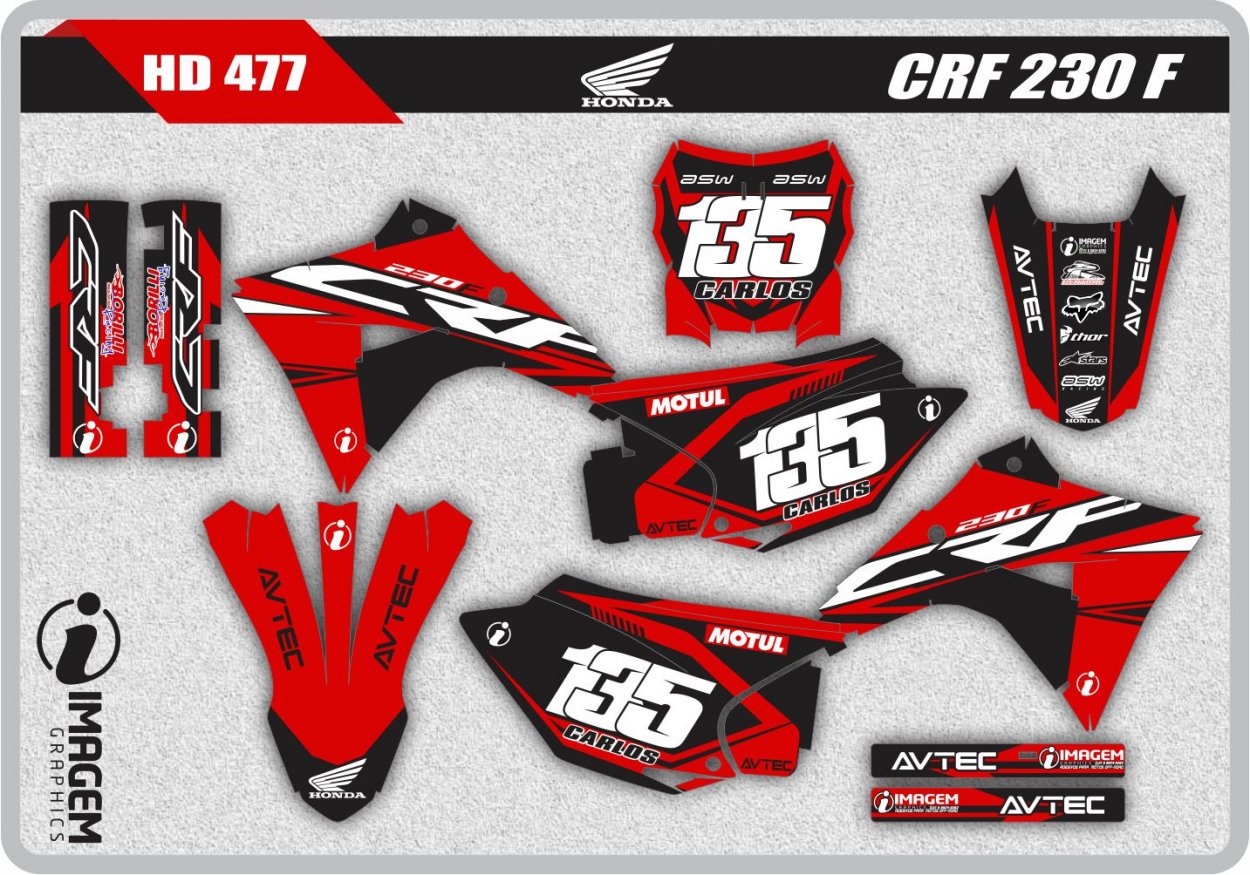 HD 477 CRF 230 F