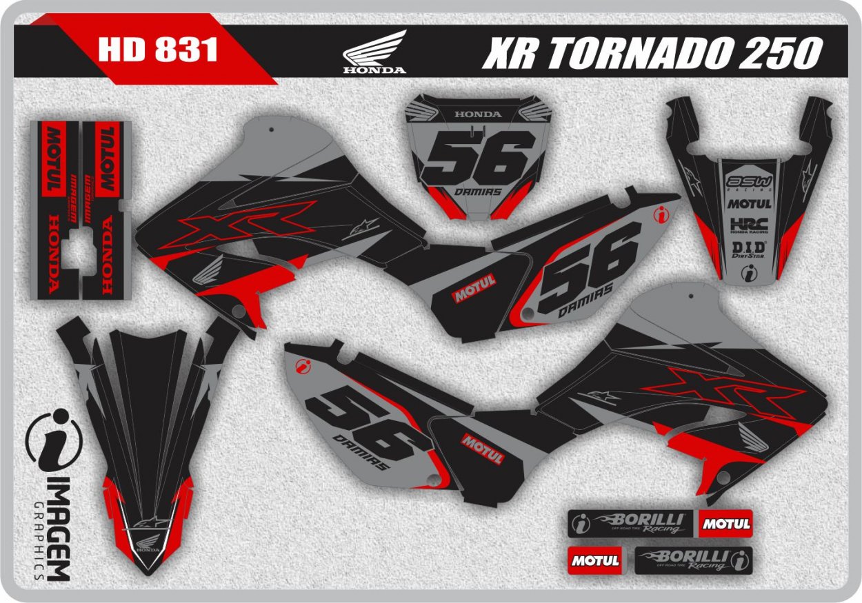 HD 831 XR TORNADO 250