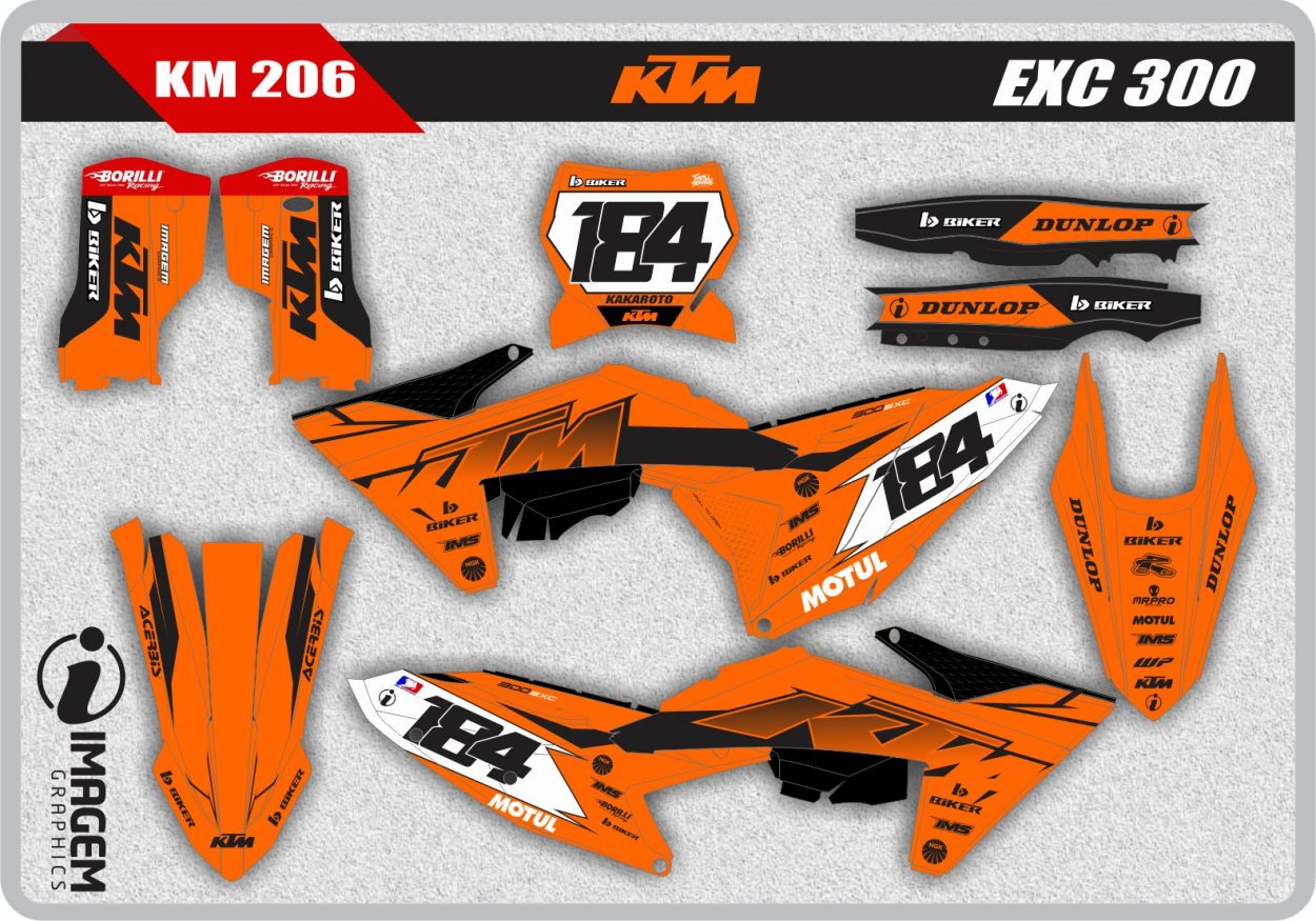 KM 206 KTM EXC 300