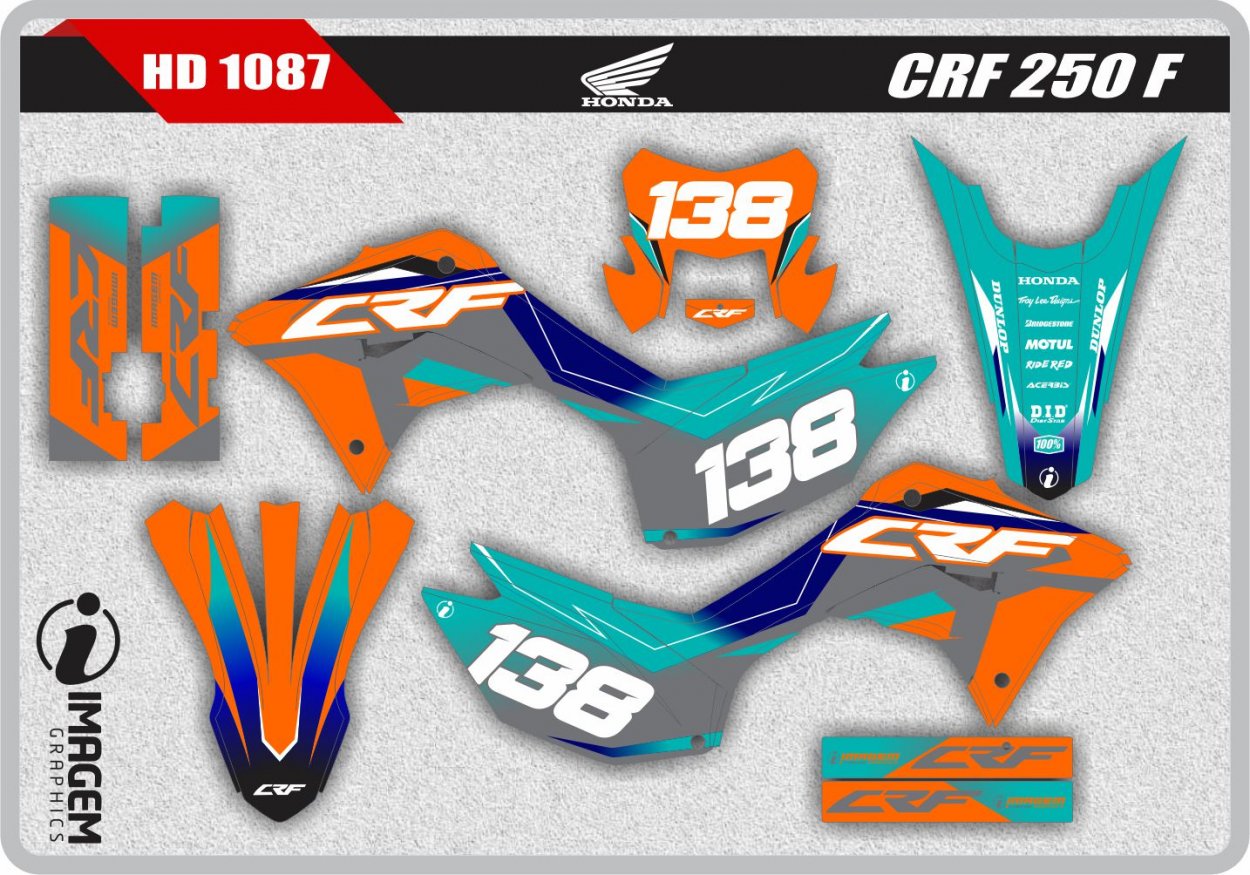HD 1087 CRF 250 F
