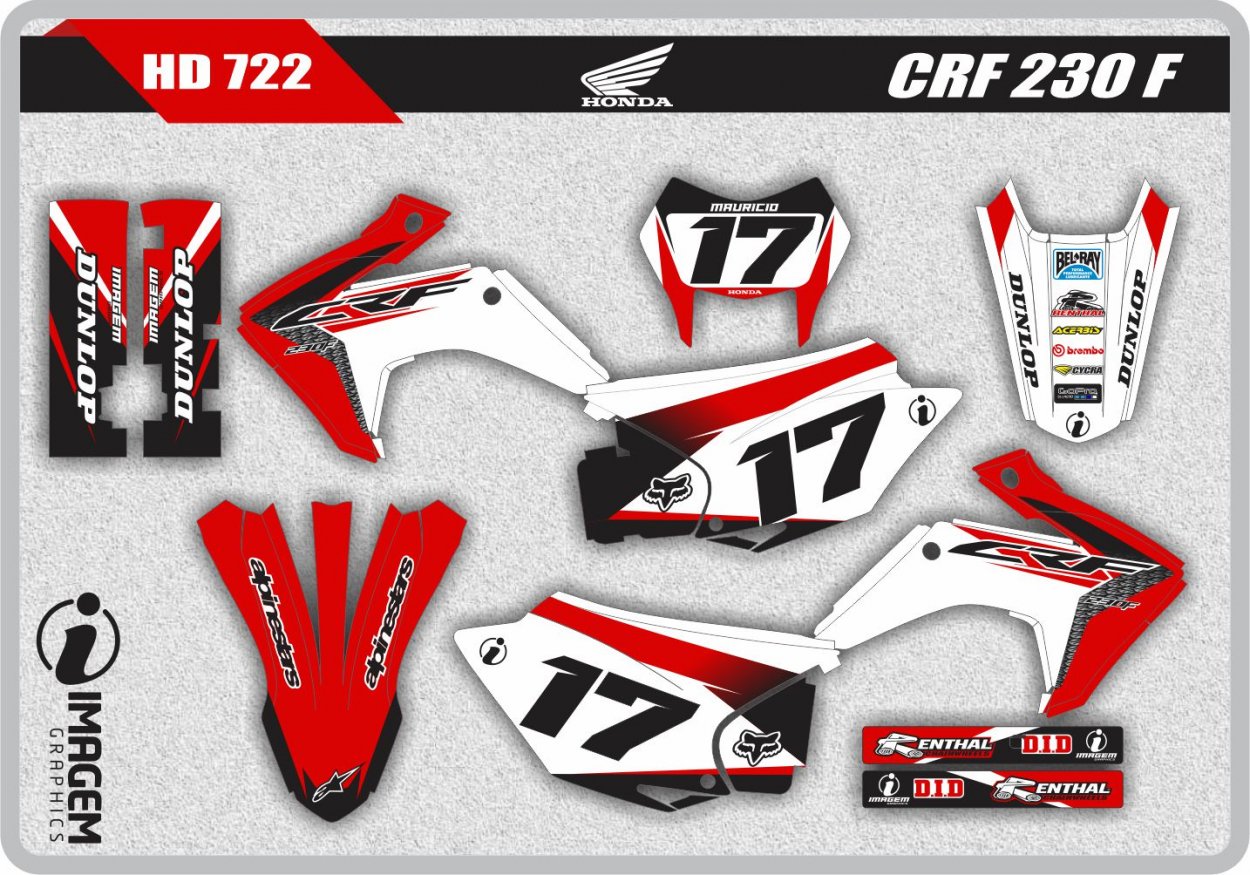 HD 722 CRF 230 F